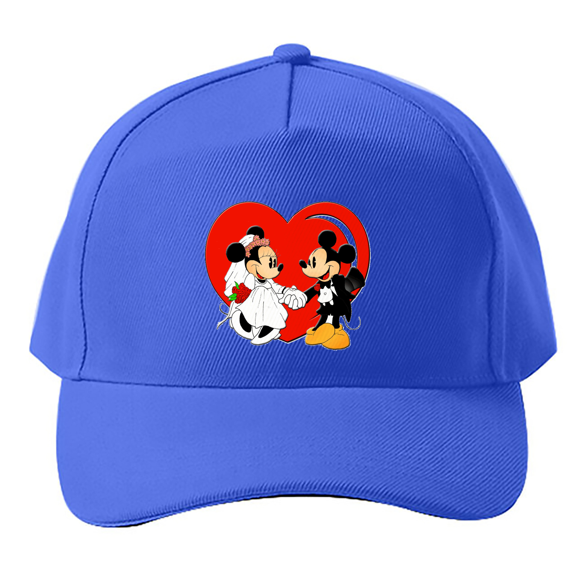 （画像用） ミッキーマウス Mickey Mouse ベースボールキャップ 綿100％ 男女兼用 帽子 スポーツ